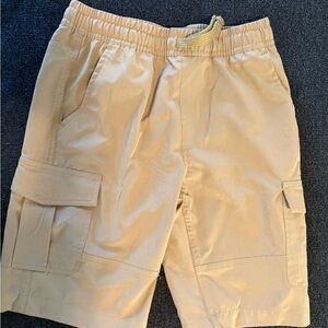 Boys Tan Cargo Shorts